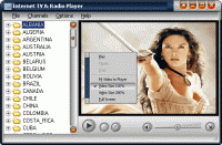 Internet TV & Radio Player 5.5.2 screenshot. Click to enlarge!