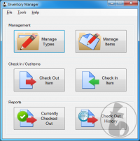Inventory Manager 1.8.8.0 screenshot. Click to enlarge!