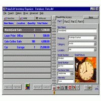 Inventory Organizer 3.6 screenshot. Click to enlarge!
