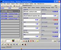 Invoice Organizer Deluxe 4.21 screenshot. Click to enlarge!