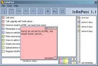 IsOnPost 1.1 screenshot. Click to enlarge!