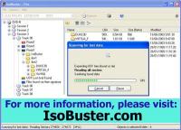 IsoBuster 4.0.4.0.0.00 screenshot. Click to enlarge!