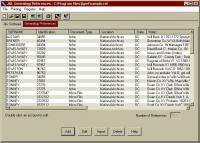 J&L Genealogy Reference 1.3 screenshot. Click to enlarge!