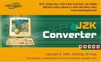 J2K Converter 1.0 screenshot. Click to enlarge!