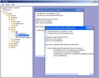 JCavaj Java Decompiler 1.10 screenshot. Click to enlarge!