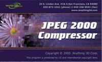 JPEG 2000 Compressor 1.0 screenshot. Click to enlarge!
