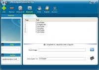 JPG to Epub Converter 3.3 screenshot. Click to enlarge!