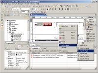 JasperAssistant report designer for JasperReports 3.1.1 screenshot. Click to enlarge!