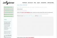 Jetspinner 1.0 screenshot. Click to enlarge!