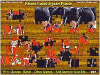 Jigsaw Palace Guard 1.00 screenshot. Click to enlarge!