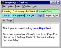 JumpKeys Pro 1.21 screenshot. Click to enlarge!