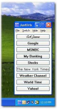 JustUrls 5.3 screenshot. Click to enlarge!