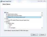 K-Lite Codec Tweak Tool 6.1.8 screenshot. Click to enlarge!
