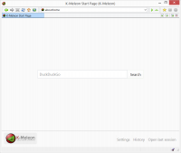 K-Meleon 75.0 screenshot. Click to enlarge!