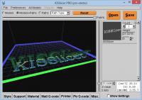 KISSlicer 1.1.0.14 screenshot. Click to enlarge!