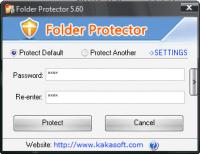 KaKa Folder Protector 5.73 screenshot. Click to enlarge!