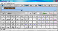 Kalkules 1.9.4.23 screenshot. Click to enlarge!