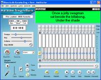 Karaoke Sing-n-Burn 1.0 screenshot. Click to enlarge!