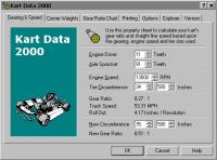 Kart Data 2000 3.1 screenshot. Click to enlarge!