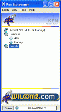 Ken Messenger 5.0.2 screenshot. Click to enlarge!