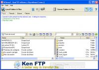 KenFTP 5.0 screenshot. Click to enlarge!