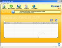 Kernel DBF - Repair corrupt DBF files 5.01 screenshot. Click to enlarge!