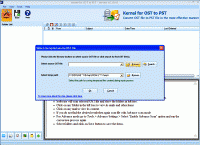 Kernel Exchange OST Recovery Software 10.10.01 screenshot. Click to enlarge!