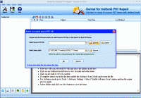 Kernel Outlook PST Repair 10.10.01 screenshot. Click to enlarge!