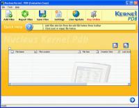 Kernel Palm PDB - File Repair Software 4.03 screenshot. Click to enlarge!