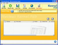 Kernel Palm PDB - File Repair Software 4.03 screenshot. Click to enlarge!