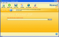 Kernel ZIP - Repair Corrupt ZIP Files 4.02 screenshot. Click to enlarge!