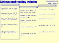 Key words perception Speed reading 2.1 screenshot. Click to enlarge!