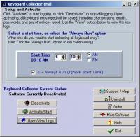 Keyboard Collector 2.09b screenshot. Click to enlarge!