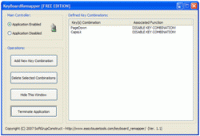 Keyboard Remapper Demo 1.2.21 screenshot. Click to enlarge!