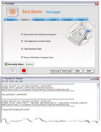 Keystrokes Logger Software 3.0.1.5 screenshot. Click to enlarge!
