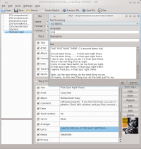 Kid3 3.4.3  screenshot. Click to enlarge!