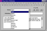 King James Dictionary 2.20 screenshot. Click to enlarge!