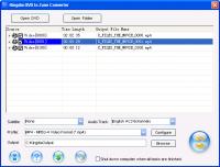 Kingdia DVD to Zune Converter 3.7.12 screenshot. Click to enlarge!