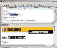 KissHTML Editor 2.0 screenshot. Click to enlarge!