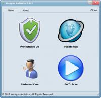 Kompas Antivirus 3.4.0 screenshot. Click to enlarge!