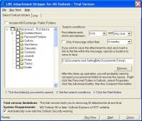 LBE Attachment Stripper for MS Outlook 3.1.2 screenshot. Click to enlarge!