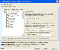 LBE Contact Tidy Up for MS Outlook 3.1.1 screenshot. Click to enlarge!