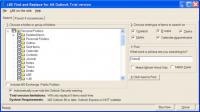 LBE Find and Replace for MS Outlook 3.1.4 screenshot. Click to enlarge!