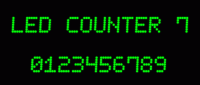 LED Counter 7 1.0 screenshot. Click to enlarge!
