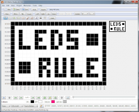 LED Matrix Studio 0.7.16 screenshot. Click to enlarge!