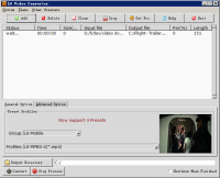 LG Video Converter 2.0.1 screenshot. Click to enlarge!