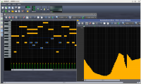 LMMS (Linux MultiMedia Studio) 1.0.3 screenshot. Click to enlarge!