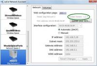 LaCie Network Assistant 1.5.16.73 screenshot. Click to enlarge!