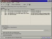 Lame Front-End 1.0 screenshot. Click to enlarge!