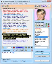LanToucher Messenger 1.57.1 screenshot. Click to enlarge!